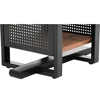 Modern Nesting Coffee Table, Wooden Round center Table
